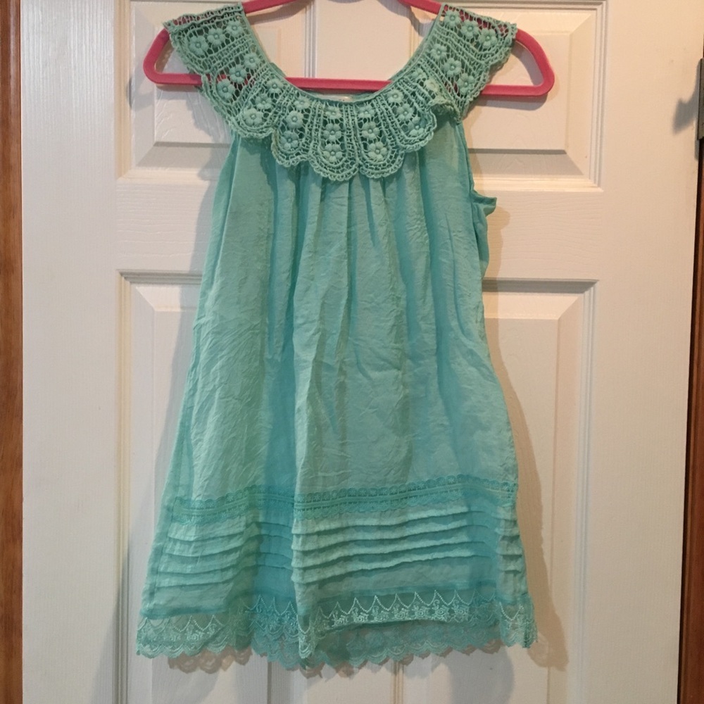 Mint sleeveless tunic from ModCloth